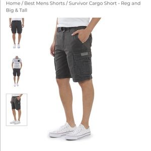 Urban Bay Gray Cargo Shorts